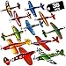 Bedwina Glider Planes Bulk 36Pack 8Inch Bomber Airplane Gliders for Kids Foam Paper Airplane Construction Kits for Kids Party Favors Birthdays Goodie Bag Stuffers and Outdoor Flying Toy - Image 3