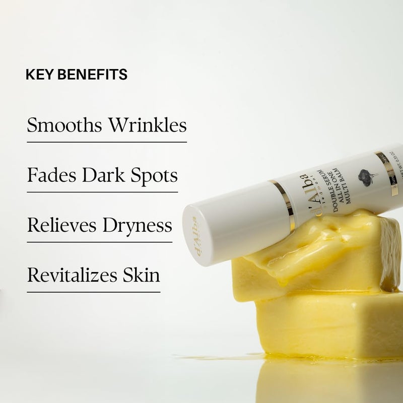 d'Alba Piedmont Italian White Truffle Double Serum Multi Balm - Image 4