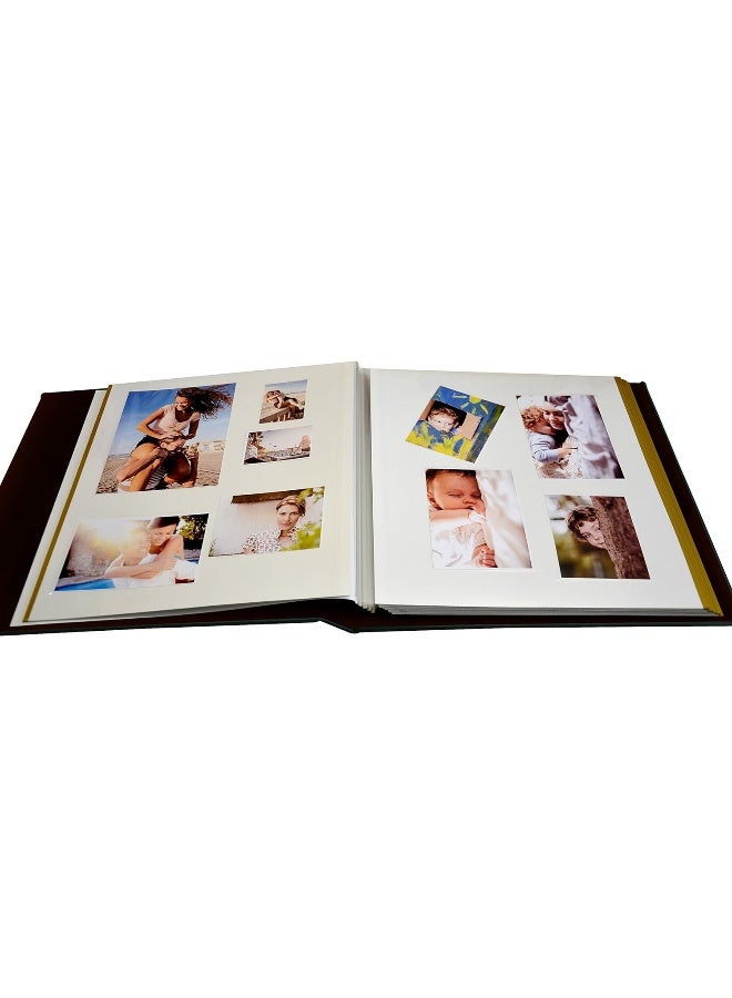 Zoview Magnetic SelfStick Page Photo Album Family Album Leather Cover Hand Made DIY Albums Holds 3x5 4x6 5x7 6x88x10 Photos Black Large - Image 4