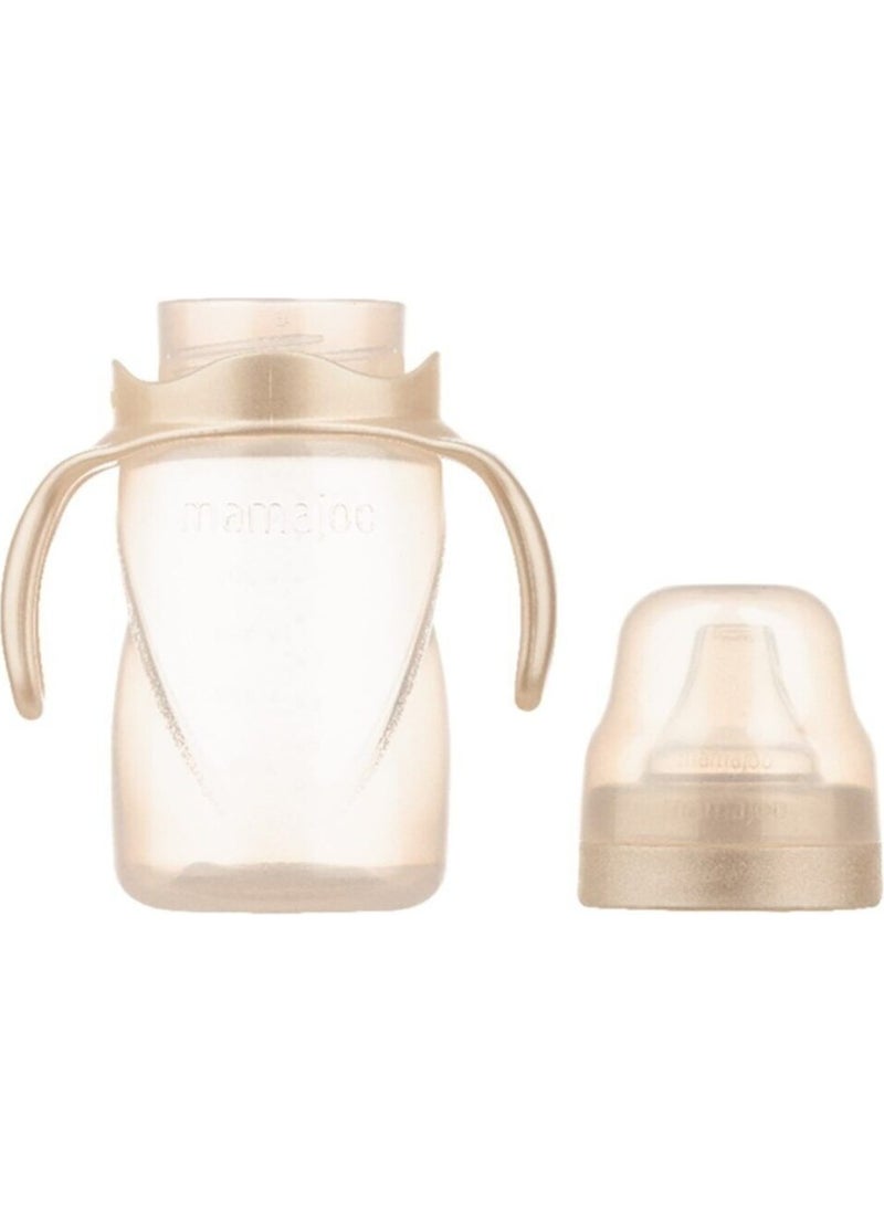 Mamajoo - Educational Cup with Handle 270ML / Pearl - Image 1