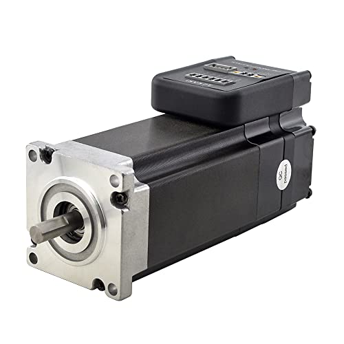 STEPPERONLINE NEMA 23 Integrated Easy Servo Motor 180w 3000rpm 06Nm8498ozin 2050VDC Servo Motor 21mm Short Shaft - Image 1