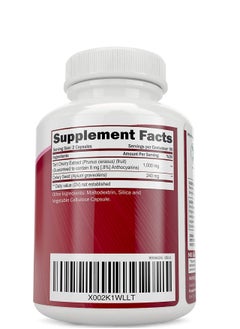 Purely Holistic Tart Cherry Extract Capsules 1,000Mg 180 Capsules  - Image 3