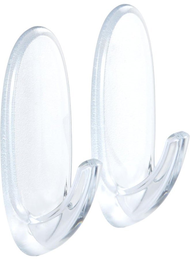 Command™ Medium Clear Hooks with Clear Strips - Image 2