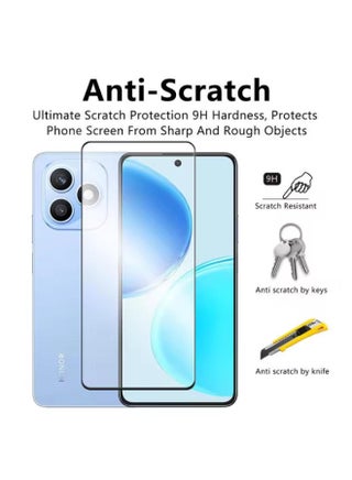 مجموعة حماية 3 في 1 لهاتف Honor X8d - غلاف شفاف مضاد للصدمات [متوافق مع Magesafe] + واقي شاشة وواقي عدسة الكاميرا، مجموعة حماية بزاوية 360 درجة - view 2
