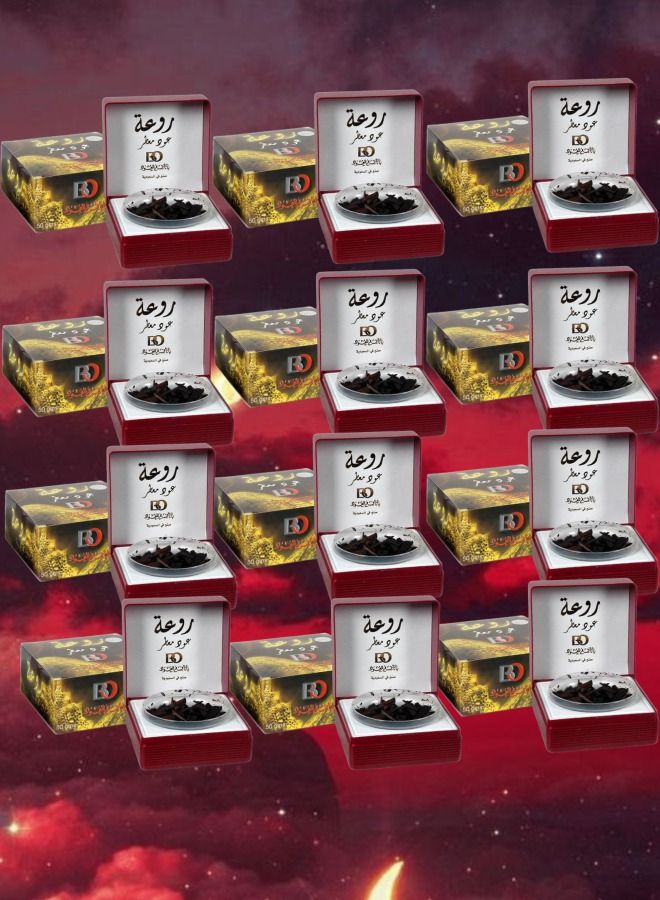 12 Pieces Bakhoor Oud Rawea