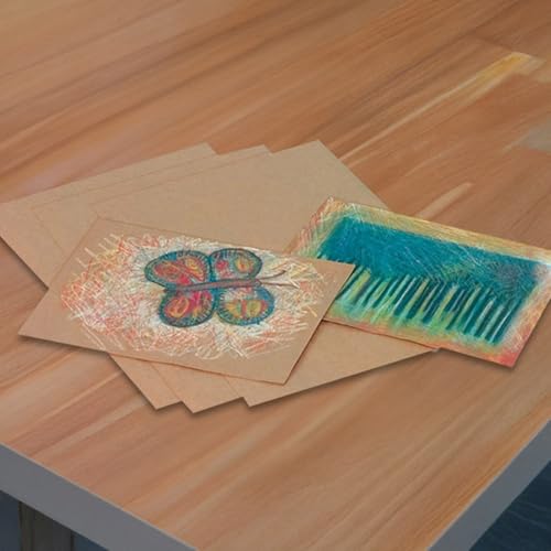 School Smart Kraft Paper Sheets, 60 lb, 12 x 18 Inches, Brown, Pack of 100 - 086642 - Image 5