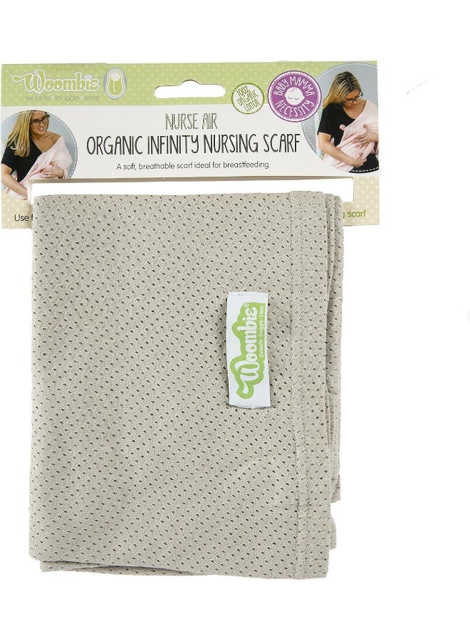 ويمبي NURSE AIR Infinity Nursing Scarf, Grey - Image 1