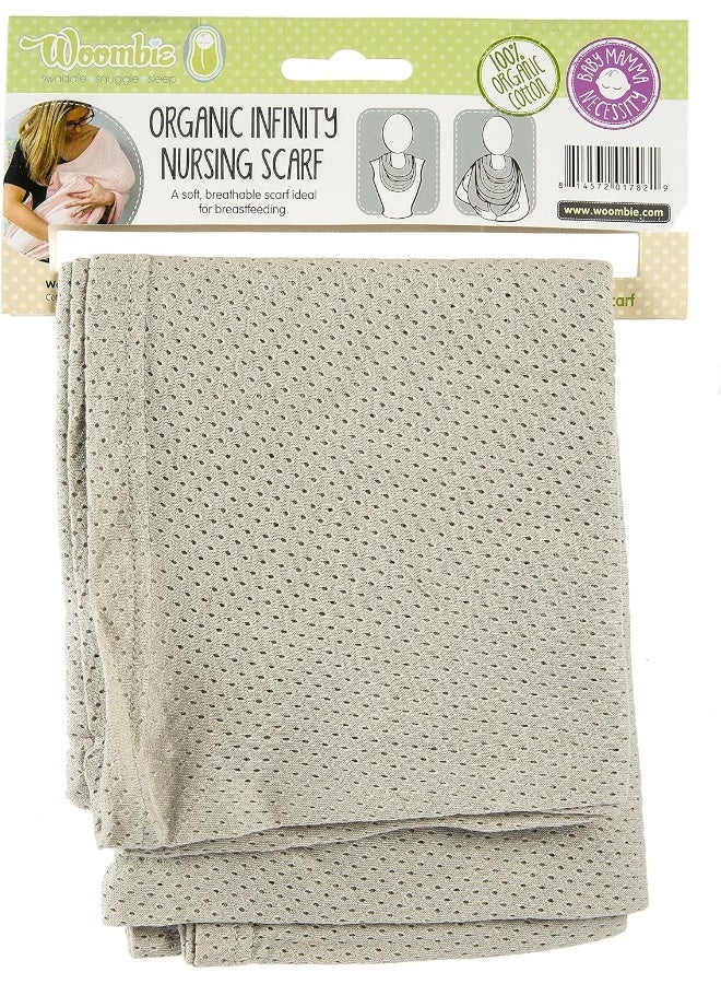 ويمبي NURSE AIR Infinity Nursing Scarf, Grey - Image 3