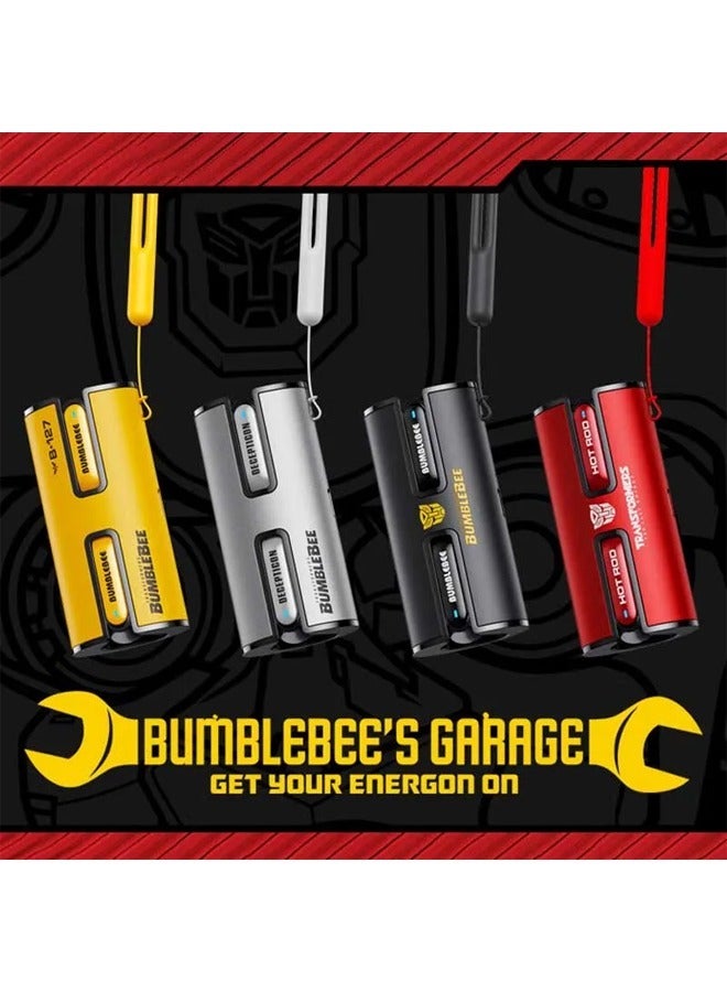 Transformers TF-T02 Wireless Bluetooth Earbuds Gaming Headphones Long Battery Life Headset Low Latency HIFI Stereo Sound with Music Noise Cancellation Calls Yellow - Image 4