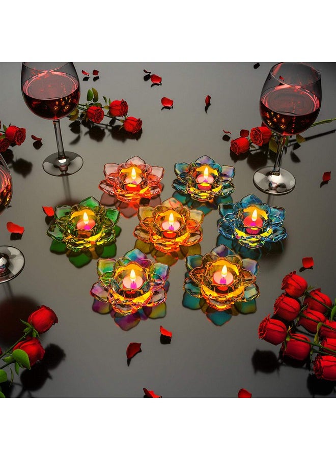 PalkSky Lotus Tealight Candles Holders Resin Mold Flower Candlestick Epoxy Casting Silicone Molds For Diy Jewelry Box Trinket Container Candy Box Home Table Decoration  - Image 2