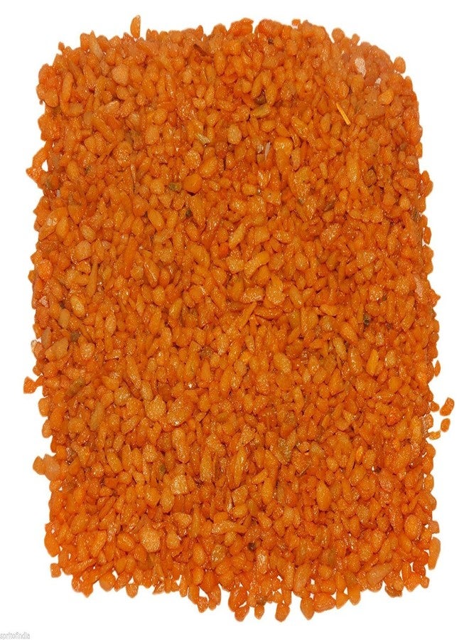CHOOSTIX Aquachoo Aquarium Decor, Substrate, Gravel, Small, Orange, 1 kg