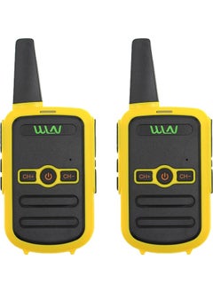 Wln KD-C51 3-5 Km 16 Channel Dual Radio Yellow Case Charger Included