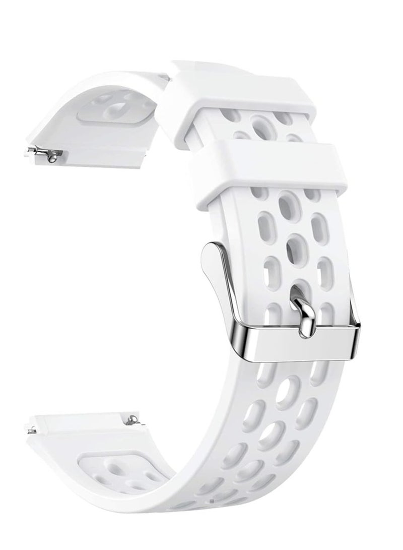 أحزمة بديلة متوافقة مع أحزمة ساعة Huawei Watch GT2E مقاس 22 مم، سوار معصم رياضي من السيليكون الناعم قابل للتعديل للنساء والرجال - Image 3