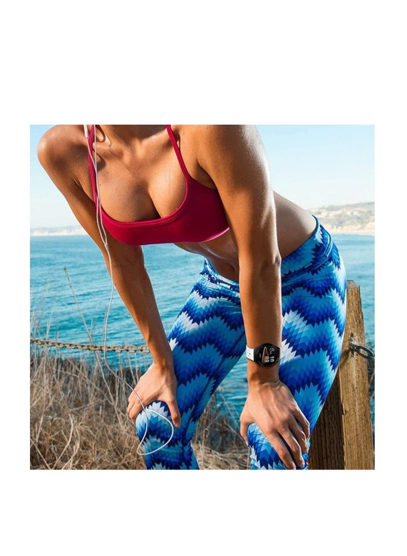 أحزمة بديلة متوافقة مع أحزمة ساعة Huawei Watch GT2E مقاس 22 مم، سوار معصم رياضي من السيليكون الناعم قابل للتعديل للنساء والرجال - Image 4