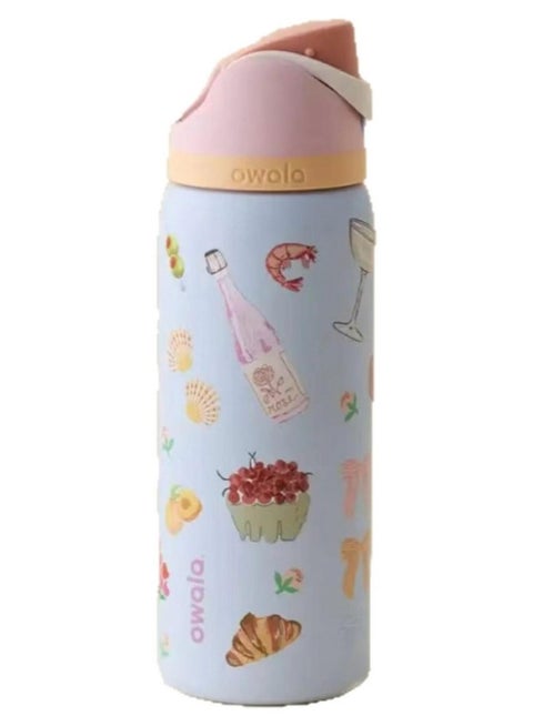 Insulated Stainless Steel Water Bottle With Straw For Sports Travel And School BPA Free Sports Water Bottle