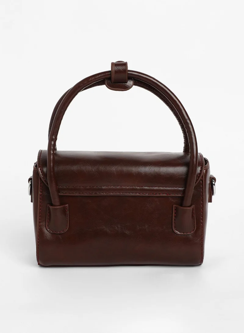 Haute Sauce  Women's The Orb Mini Sling Bag - Coffee Brown for Women | Best Price UAE