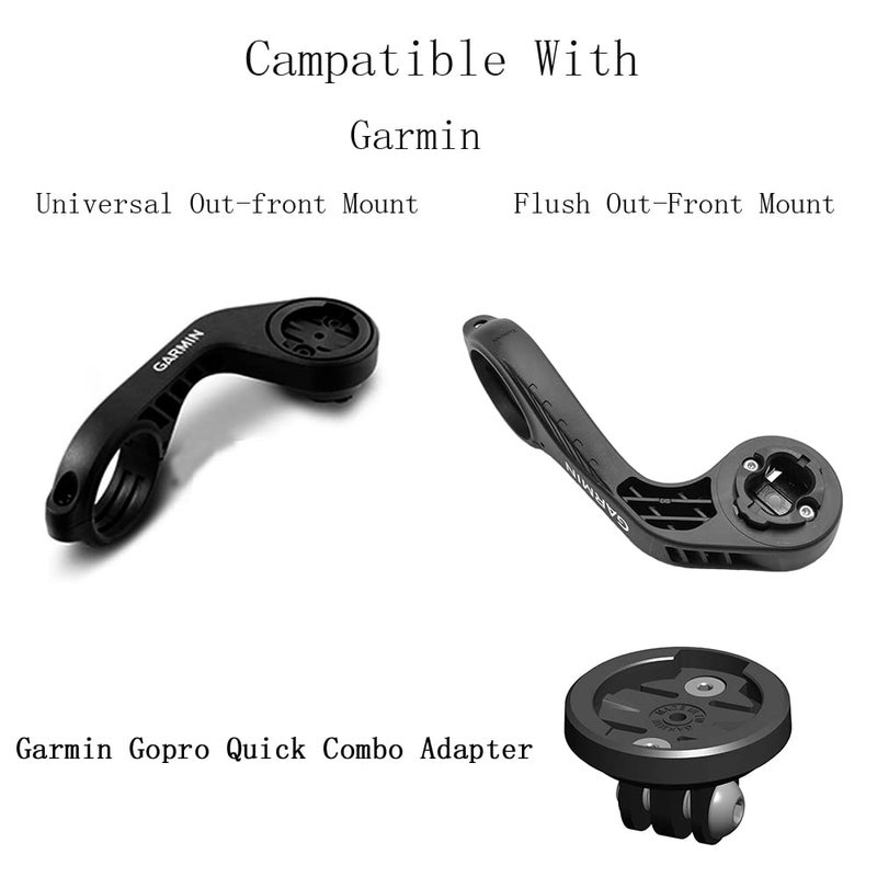 Cestbon Out-Front Mount for Garmin Edge Compatible with Camera or Headlight Quick Release Combo Extended Adapter - Image 3