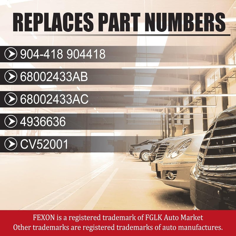 FEXON عنصر تنفس فلتر تهوية علبة المرافق FEXON CV52001 لسيارات كامينز CCV - متوافق مع دودج رام وفورد F650/F750 - Image 3