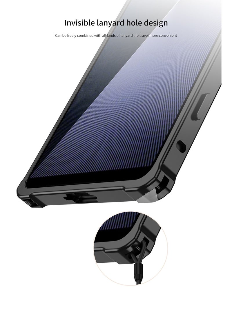 general Metal Cooling Case Compatible with Sony Xperia 1VII (7th Gen) (2025), Rugged PC Frame Case Slim and Lightweight Shockproof Case - Image 4