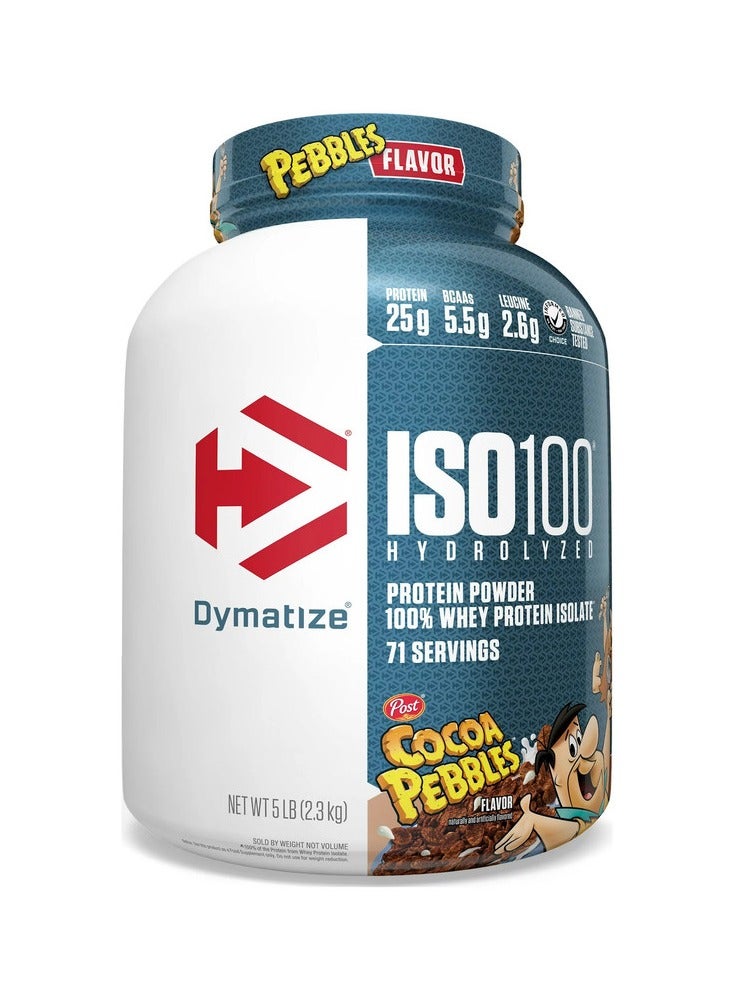 Dymatize ISO 100, Cocoa Pebbles, 5lb