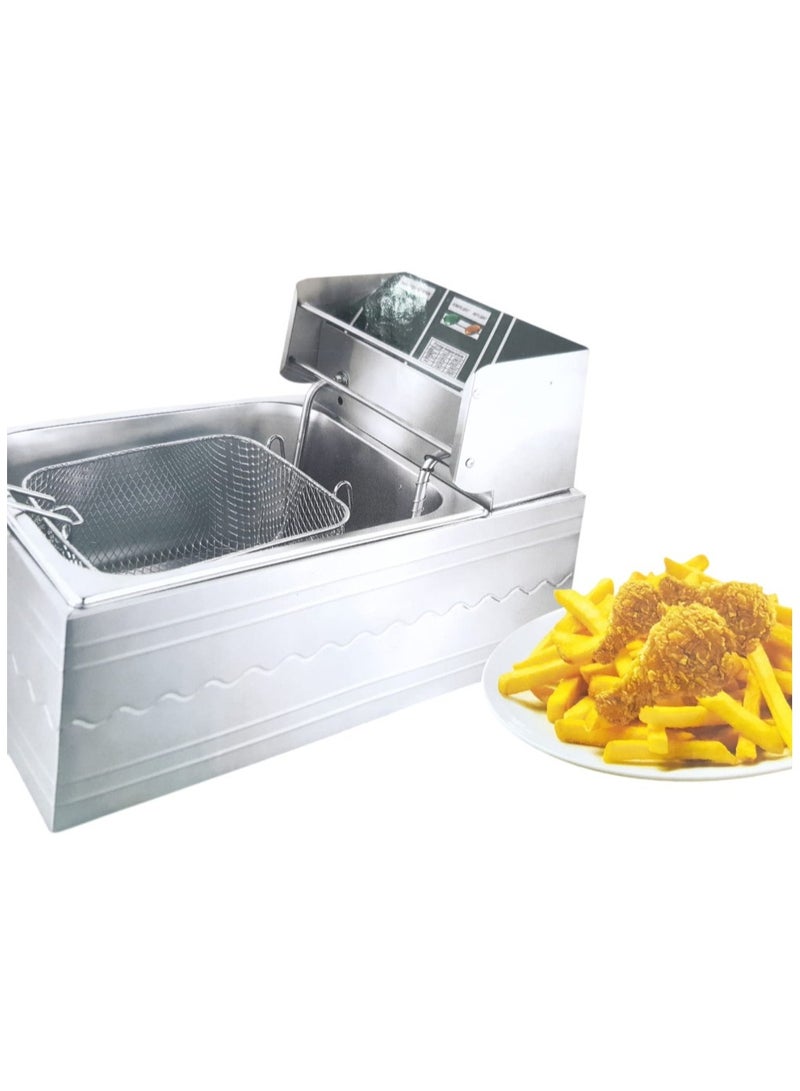 Denx Oil Fryer 6 Liters 2500 Watts From DENX model DX1796 - Image 1