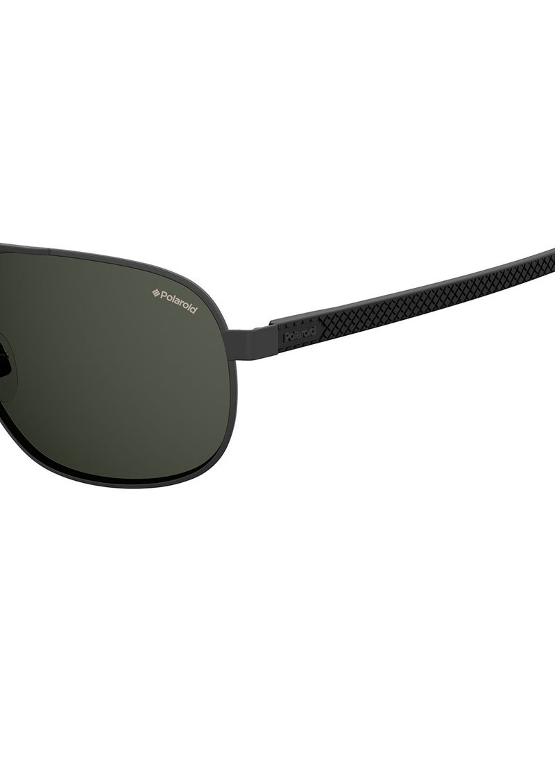 Polaroid Polarized Navigator Eyewear Sunglasses PLD 2059/S      MTT BLACK 60 - Image 3