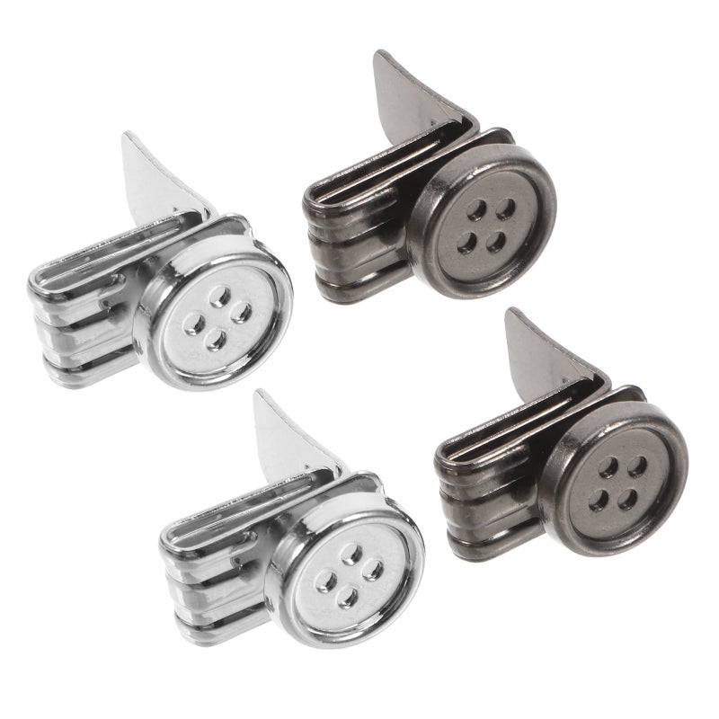 No Sew Button Suspenders with Durable Metal Clips for Pants and Jeans - Image 4