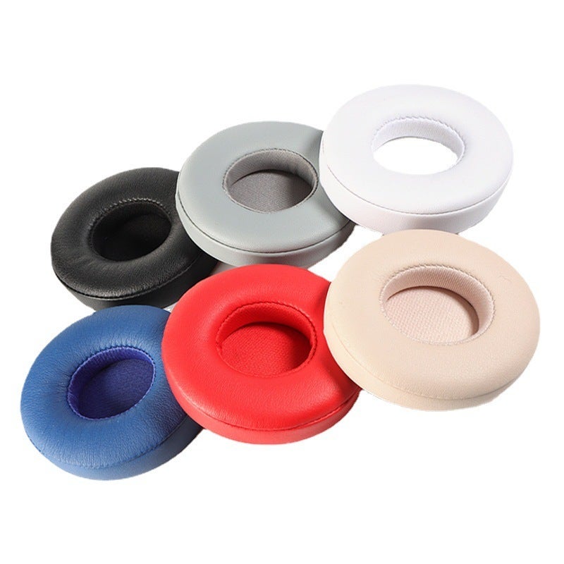 Suitable for beats earmuffs solo2.0 earmuffs solo2 Wireless bluetooth headphone sleeve solo3 sponge sleeve Bluetooth version SOLO2/SOLO3 universal | 1 white - Image 4