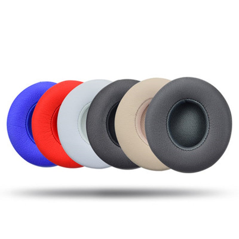 Suitable for beats earmuffs solo2.0 earmuffs solo2 Wireless bluetooth headphone sleeve solo3 sponge sleeve Bluetooth version SOLO2/SOLO3 universal | 1 white - Image 2