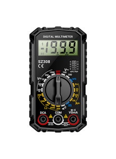 SZ308 Digital Multimeter Square Wave Digital Tester 1999 Counts HFE Triode Buzzer Multimeter AC/DC Voltage DC Current Resistance Test Tool
