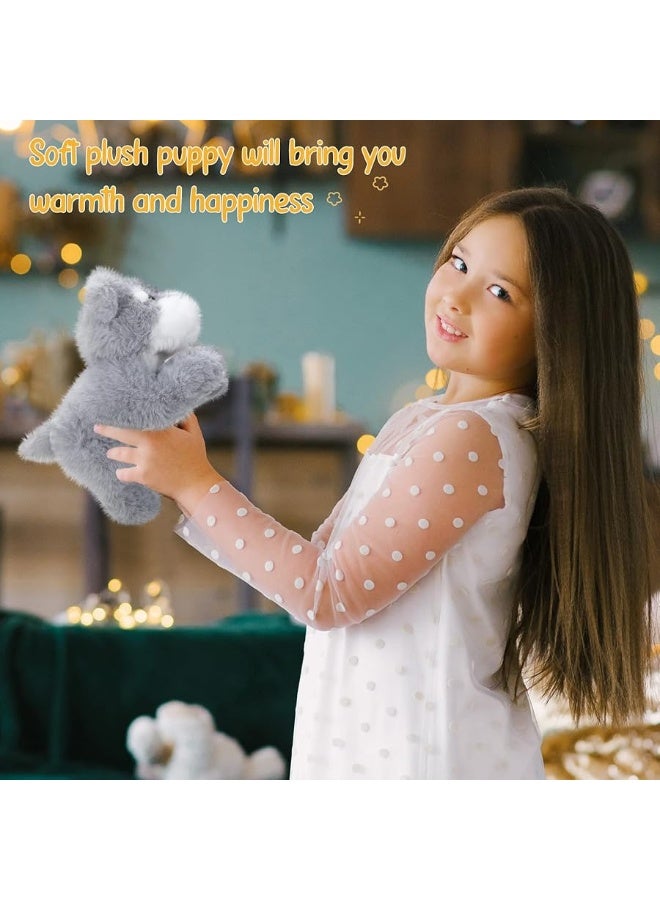 Harrycle 6 Pcs 8 Inch Dog Stuffed Animal Plush Dog Puppy Soft Plush Dog Pillow Toy Fluffy Puppy Set for Kids Girls Dog Theme Party Favor Birthday Baby Room Home Decor (Mixed Color, Mixed Style) - Image 2