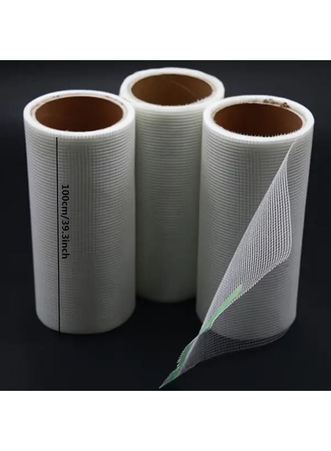 White Fiberglass Mesh Fabric 1m x 6m 160g Crack Resistant Wall Reinforcement Grid - Image 4