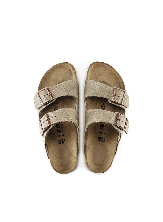 بيركنستوك Birkenstock أريزونا سويد مزدوج - حزام Sandals - Image 4