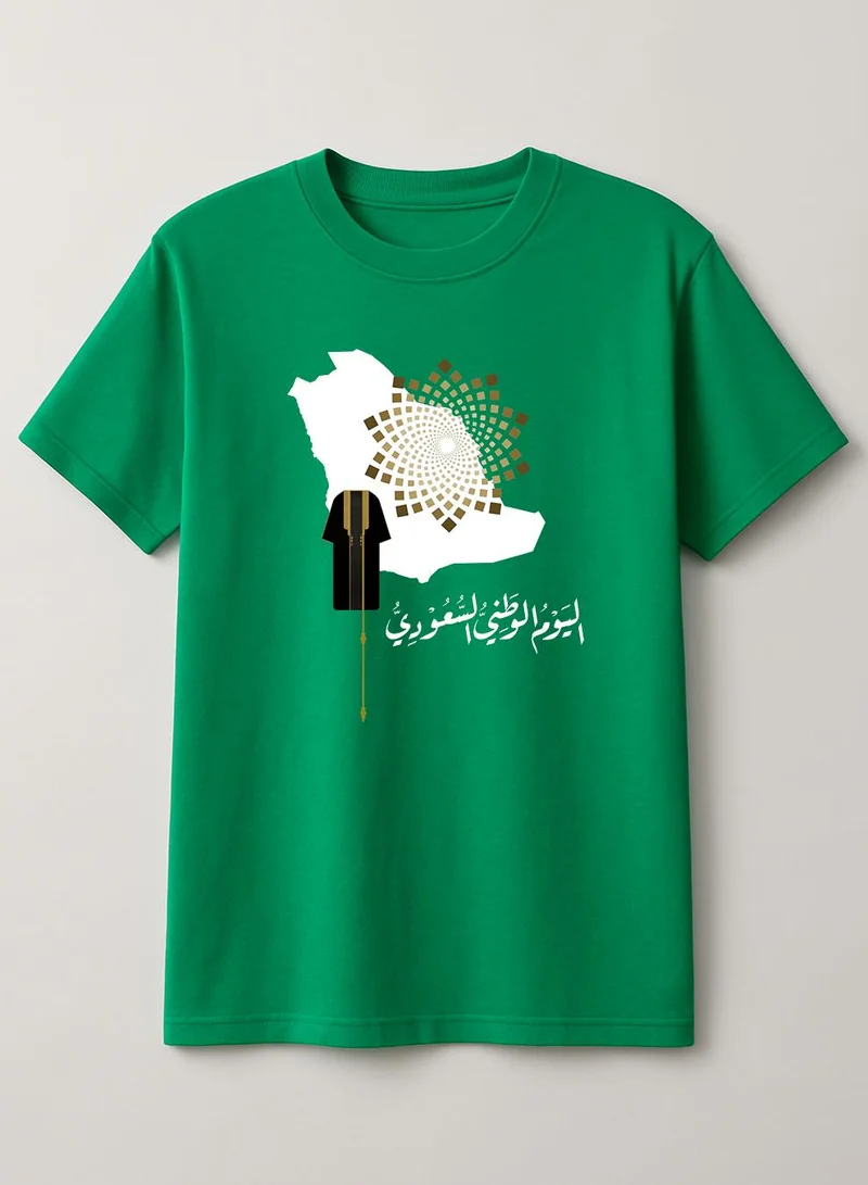 Lowha Cotton T-Shirt for Saudi National Day Celebrations for Women & Men
