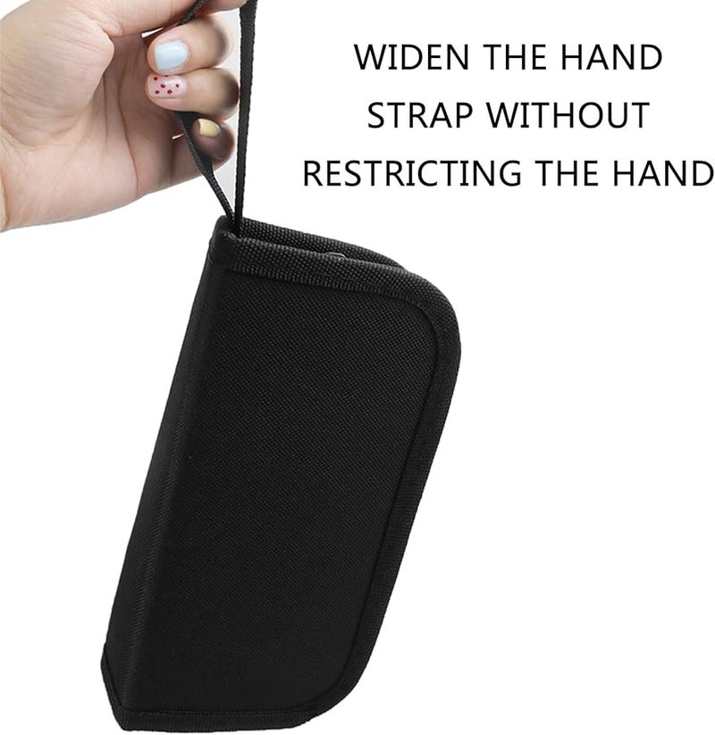 حقيبة أدوات أكسفورد مقاومة للماء السوداء، حقيبة تخزين محمولة متعددة الأغراض للأدوات المعدنية الصغيرة - Image 5