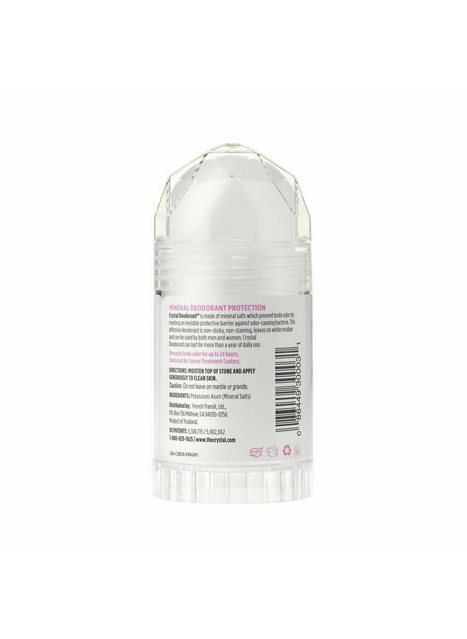 CRYSTAL ESSENCE Crystal Mineral Deodorant Stick, Unscented 4.25 Oz (Pack Of 12)  - Image 2