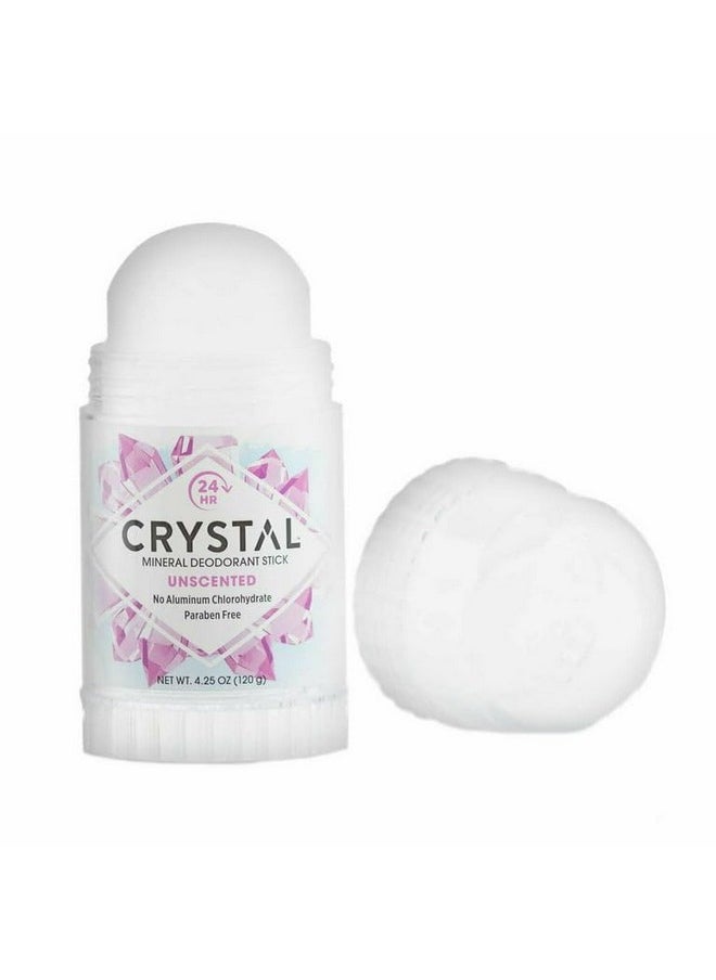 CRYSTAL ESSENCE Crystal Mineral Deodorant Stick, Unscented 4.25 Oz (Pack Of 12)  - Image 3