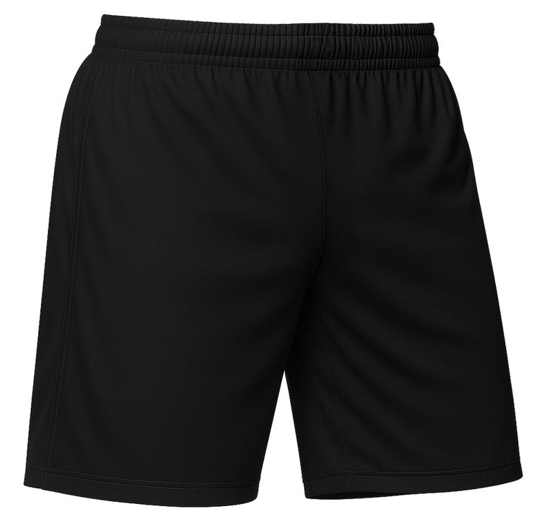 Just 4 Kicks Boy's Soccer Shorts, Youth Sizes Training Soccer Shorts Black (YL) - Image 1