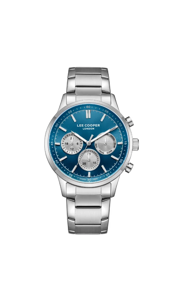 لي كوبر Men's Metal Multi Function Watch LC07998.370 - 43.5 mm