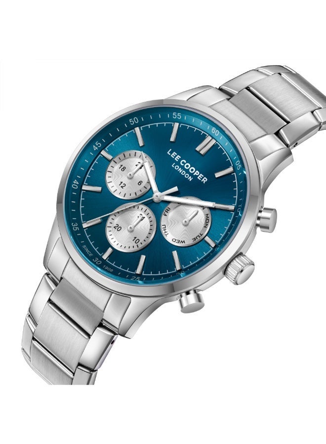 لي كوبر ساعة رجالية معدنية متعددة الوظائف ٤٣.٥ مم - Image 2