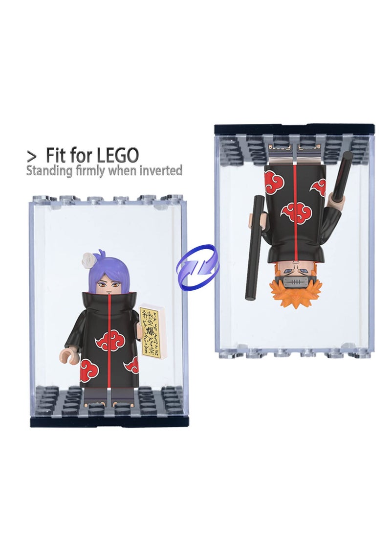 Excefore 12 PCS Minifigures Display Case, Acrylic Display Case, Action Figure Toys Storage for Lego Minifigure, Suitable for Kids and Adults Toys and Collectibles - Image 4