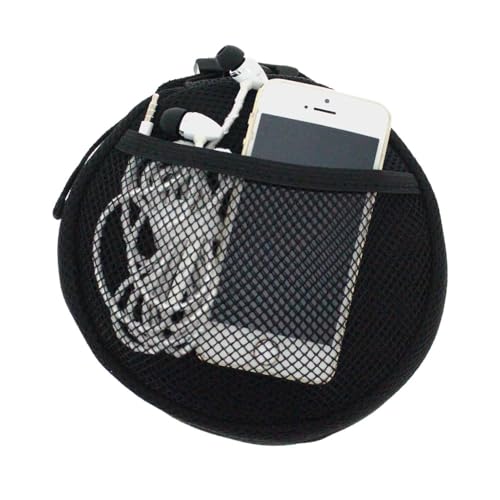 Cabeau Deluxe Travel Neck Pillow Case Premium Compact Carrying Case, Compresses Pillow in Half - Quick-Release Clasp Attaches to Carry-On Bags - Mesh Pocket Holds Travel Accessories, Black, Red, Red - Image 4