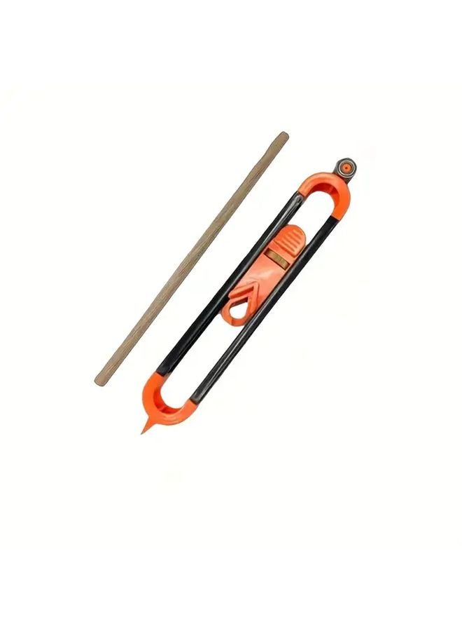 Contour Gauge Profile Ruler With Pencil Heavy Duty Adjustable Locking Mechanism For Woodworking Tile - Image 1