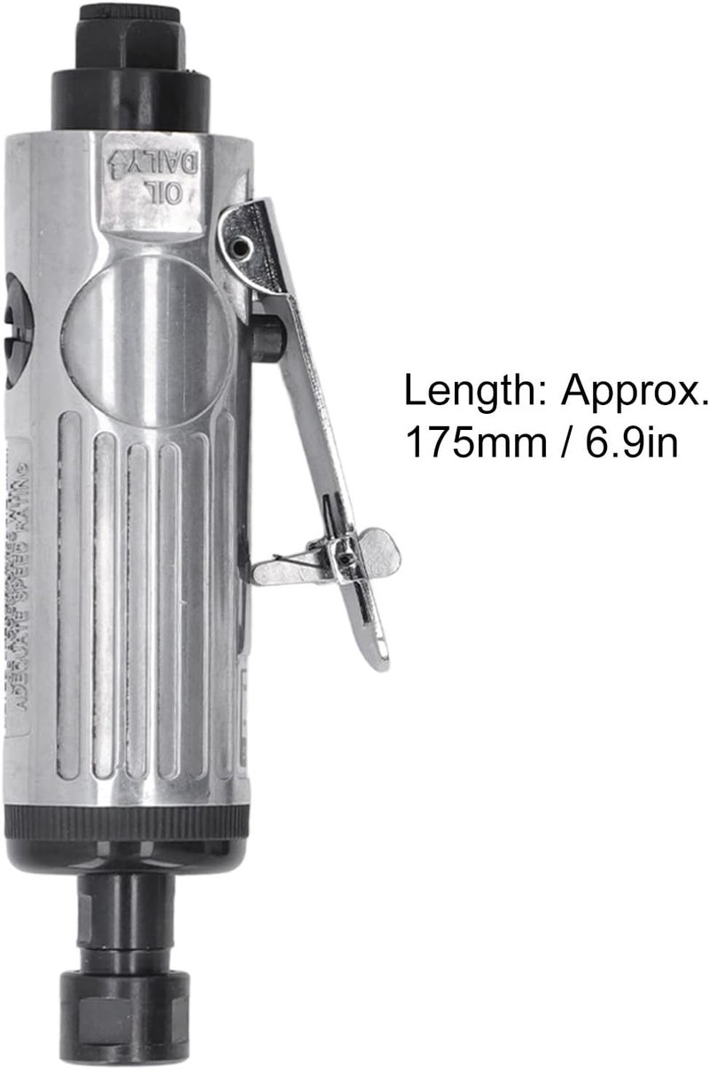 1/4in Air Die Grinder Kit, Pneumatic Die Grinder with Straight Handle, 22000 RPM Portable Polishing and Grinding Tool for Metal Wood Detail Work - Image 3