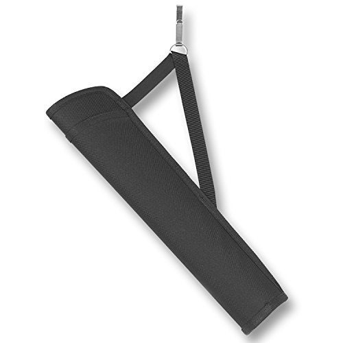 XTACER Lightweight Hip Quiver Training Archery Target Arrow Lite Quiver Holder (Black, Small, for 20”-23" Arrows) - Image 1