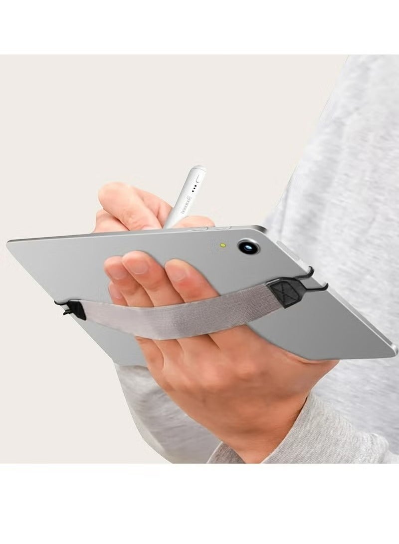 1 قطعة حزام يد أمان ، حامل أحزمة كمبيوتر لوحي عالمي - تصميم آمن مضاد للانزلاق ومضاد للسقوط - أحزمة مريحة لأجهزة iPad والأجهزة اللوحية الأخرى - مثالي للاستخدام أثناء التنقل - Image 2