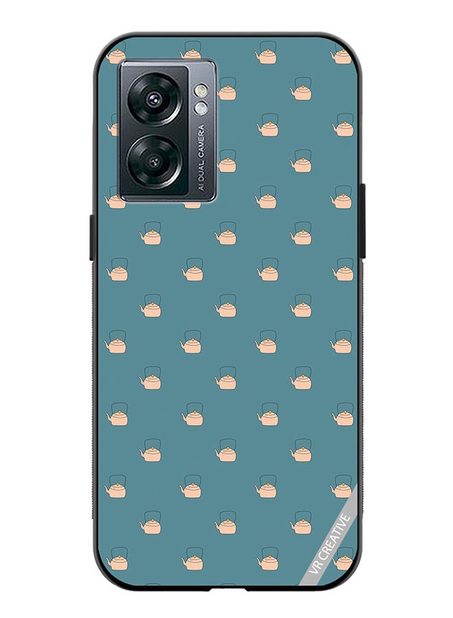 VR CREATIVE Protective Case Cover For OnePlus Nord N300 Pattern Of Tea Design Multicolour - Image 1
