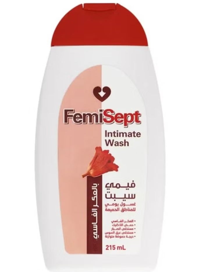 Femi-Sept Daily Intimate Wash with Fassi Aker - 215 ml
