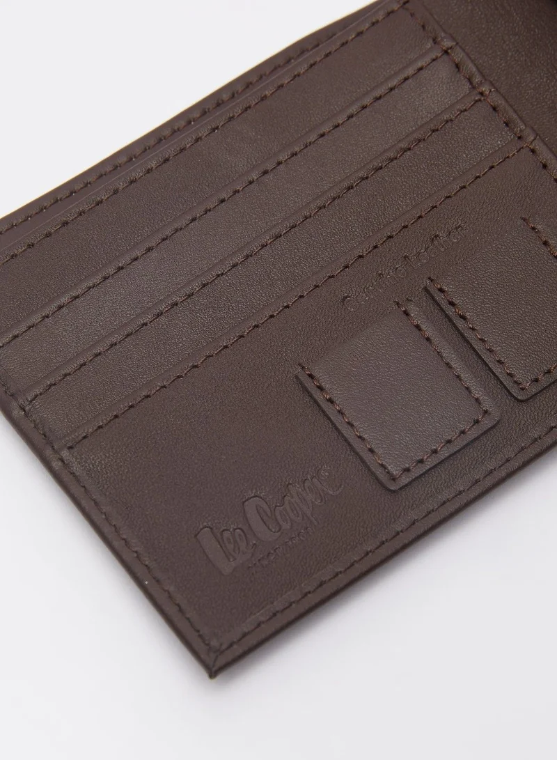 Lee Cooper Solid Bi-Fold Wallet