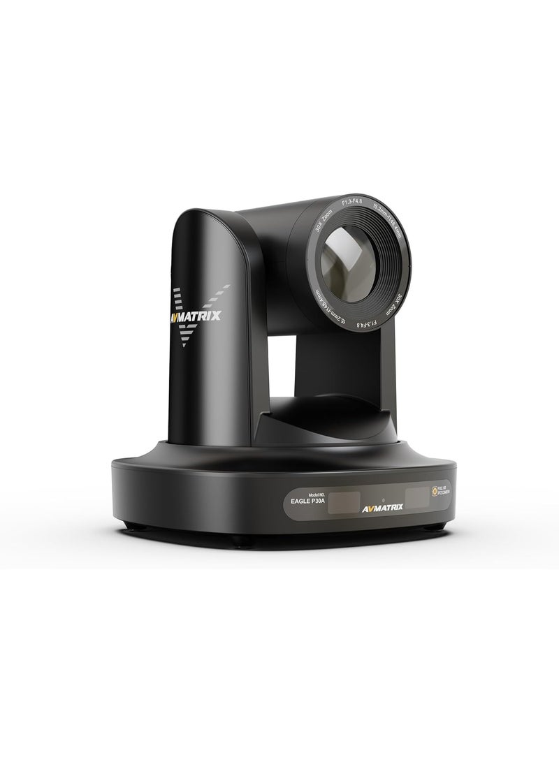 AVMatrix كاميرا AVMatrix Eagle P30A-ND AI Tracking 1080P NDI PTZ – كاميرا PTZ احترافية مع تتبع ذكي و30X زوم بصري ودعم NDI للبث المباشر والإنتاج الاحترافي - Image 1